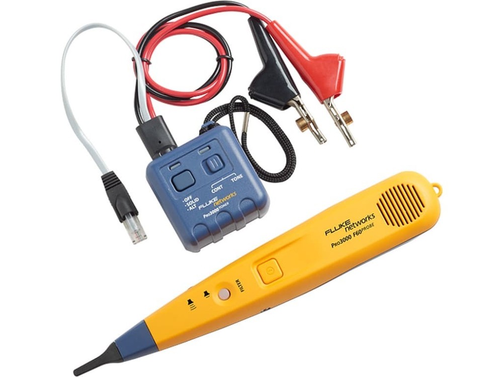 Fluke Networks PRO3000F60-KIT Analog Probe with 60Hz Filter and Tone Generator
