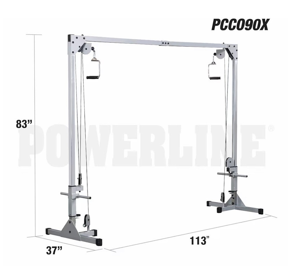 Body-Solid - Powerline Cable Crossover Machine PCCO90X