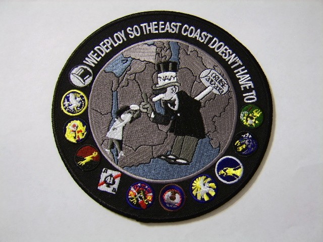 USN PATCH - VFA-14 CRUISE GAGGLE PATCH:GA13-1