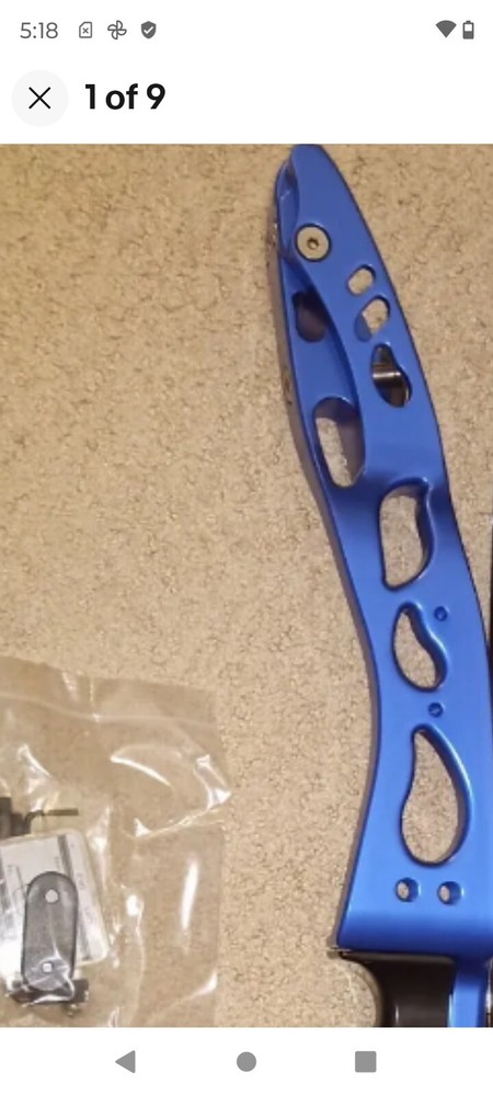 Decut 23" Blue Color Riser Right Handed Riser Only