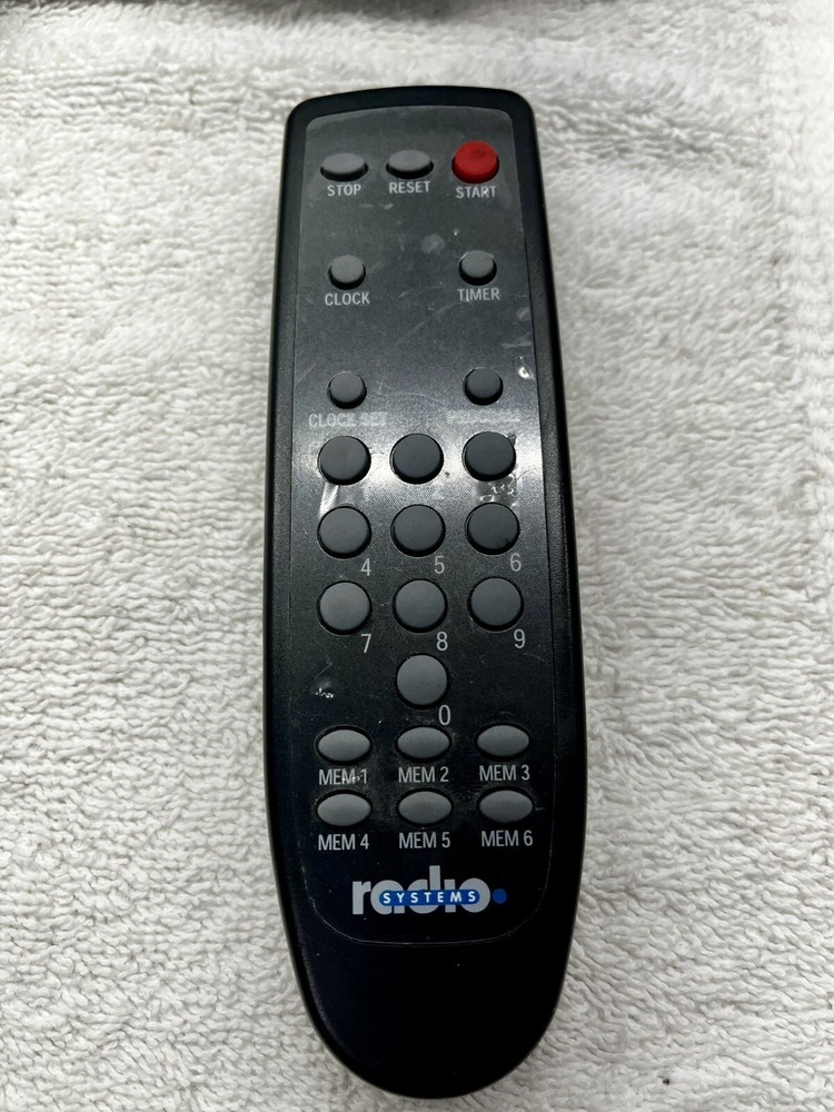 RADIO SYSTEMS TIMER REMOTE CONTROL