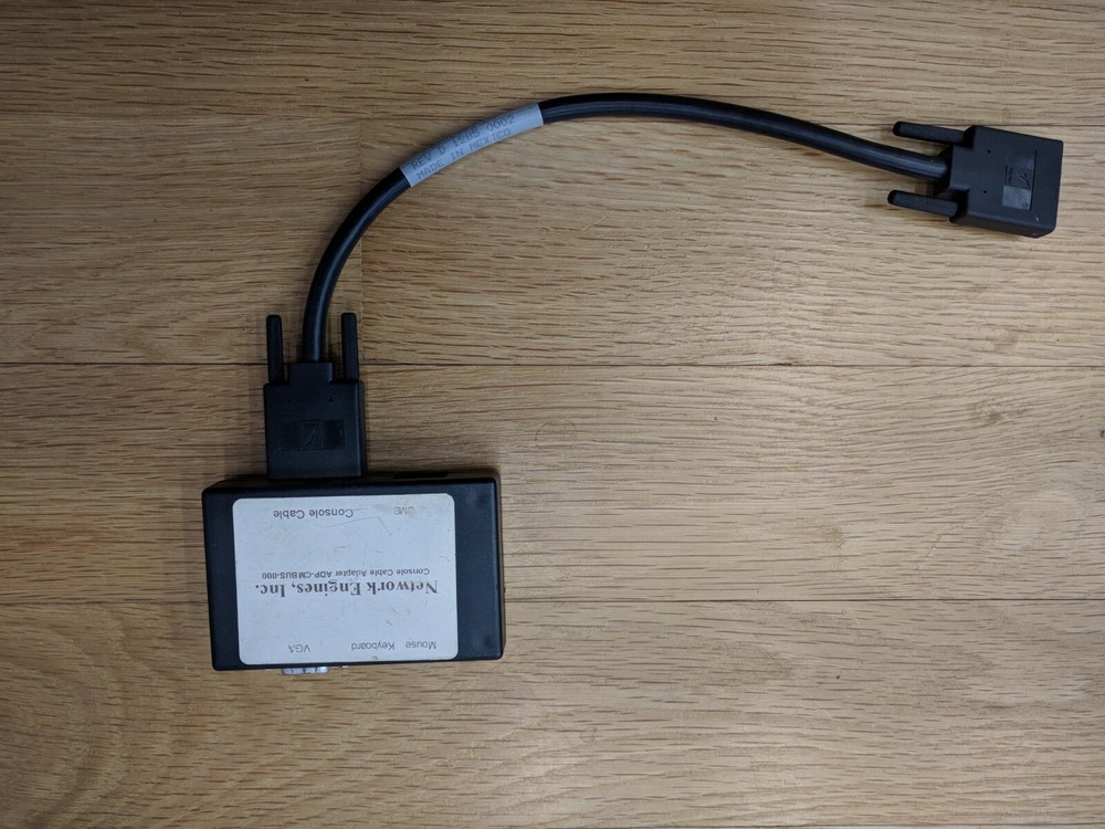 Network Engines adp-cmbus-000 KVM breakout box adapter