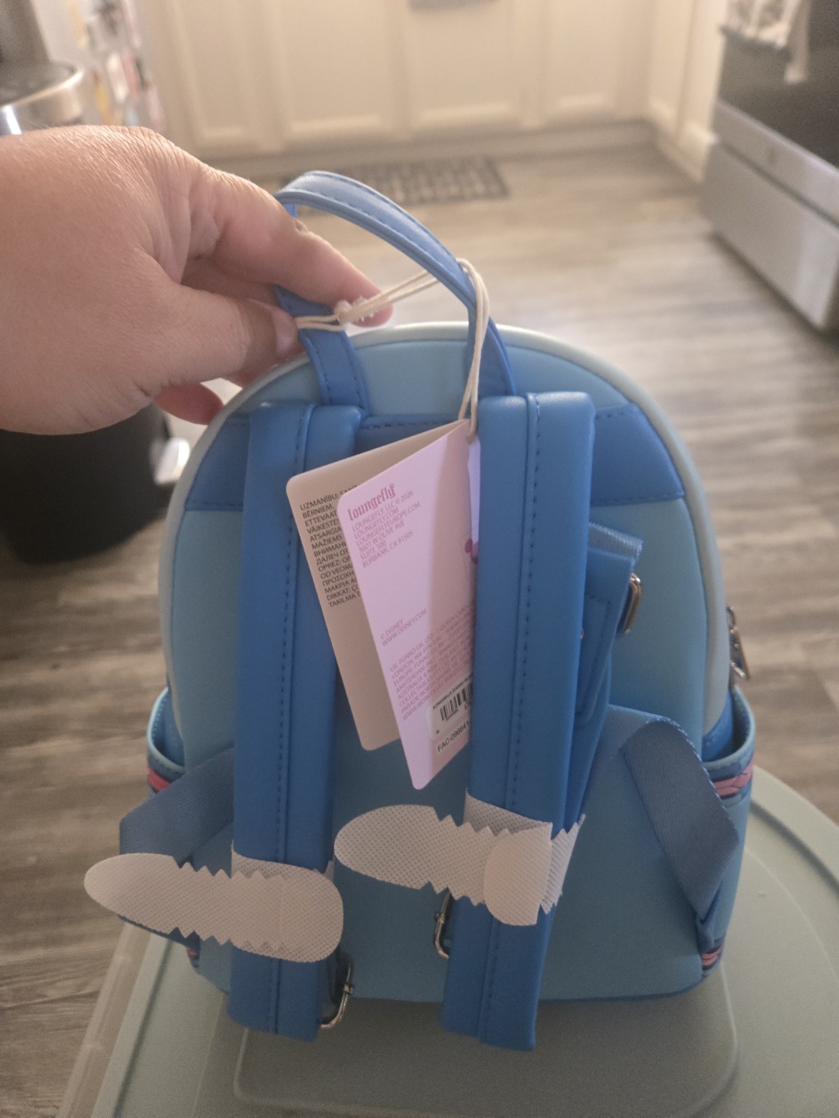 Loungefly Disney Cinderella Stained Glass Portrait Mini Backpack ☆NWT