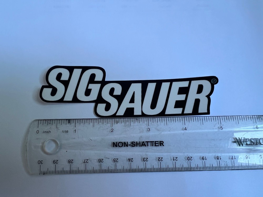 Sig Sauer Firearms Decal Sticker 5”