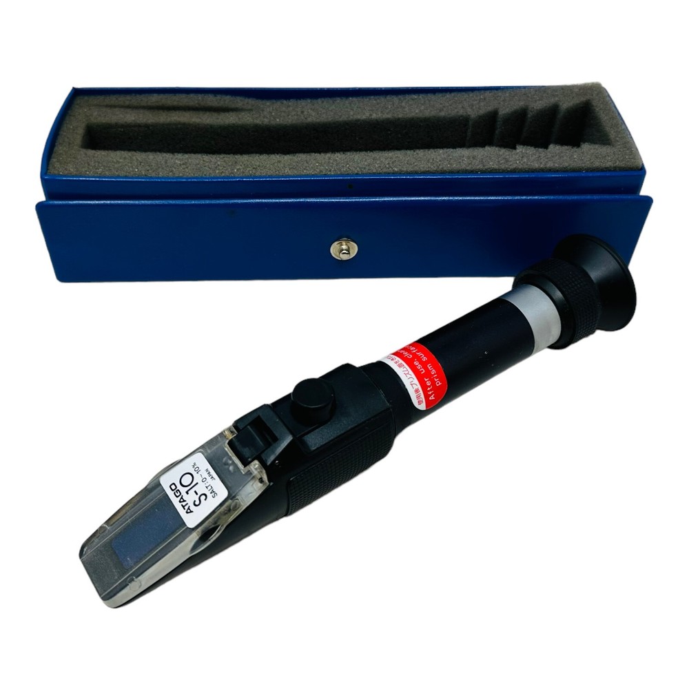 ATAGO S-10 HAND REFRACTOMETER SALT 0~10%