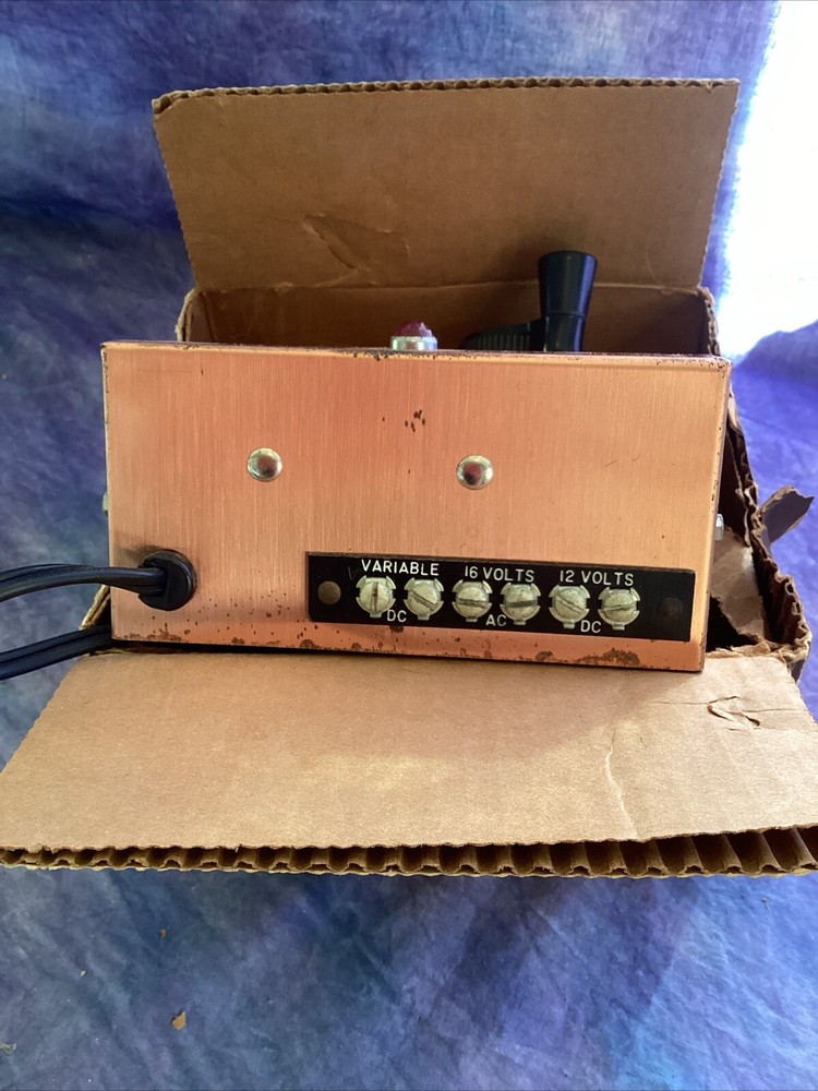 Throttle Pack Model 500 Train Control Vintage Model Rectifier
