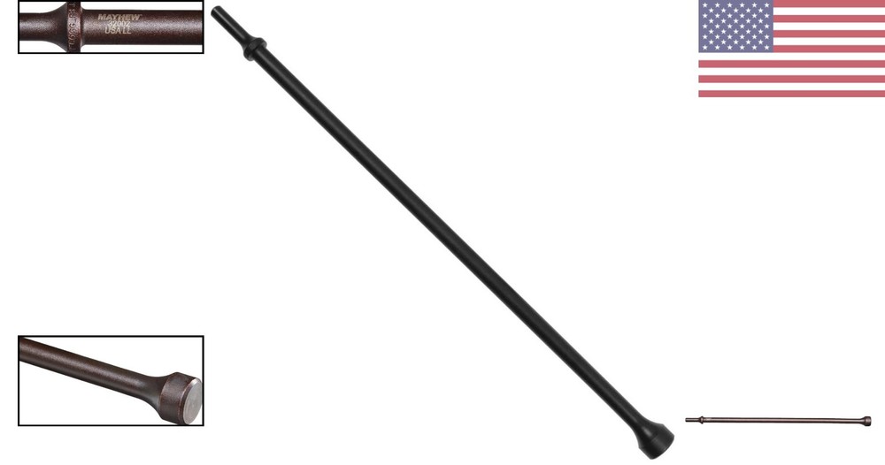 Durable 18" Pneumatic Hammer with Black Oxide Finish - Ideal for Precision Work