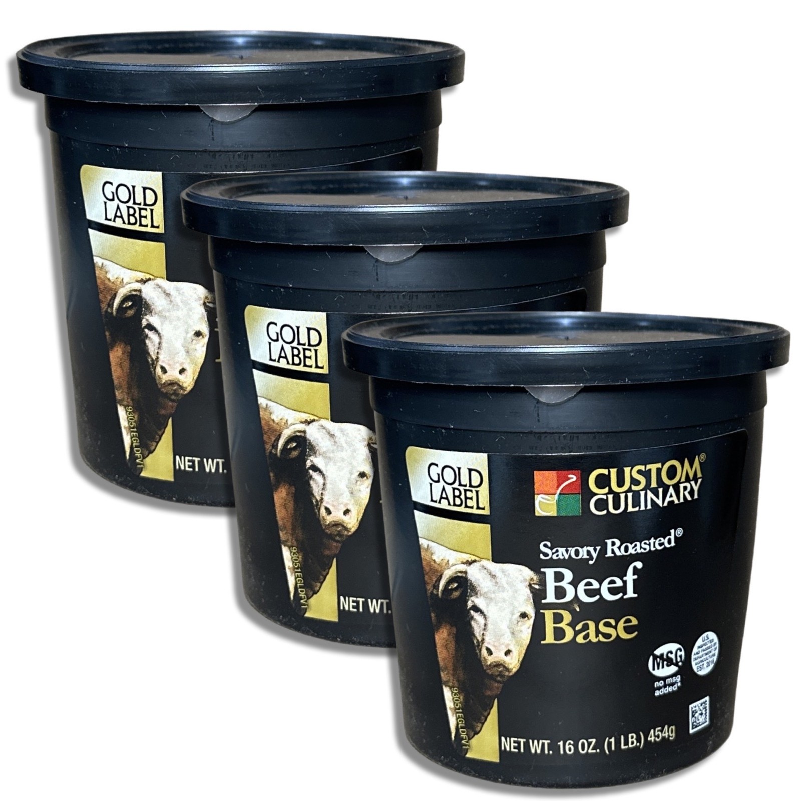 Beef Base by Custom Culinary | 1 Pound Tub