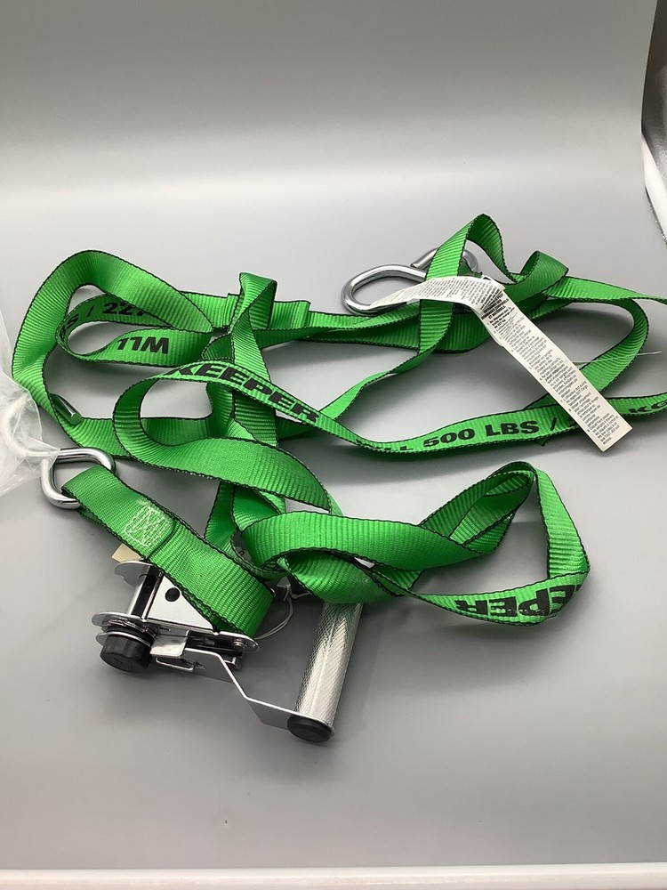 KEEPER - 500 lb weight limit - 3D-Ring Ind Fall Protection Safety Harness