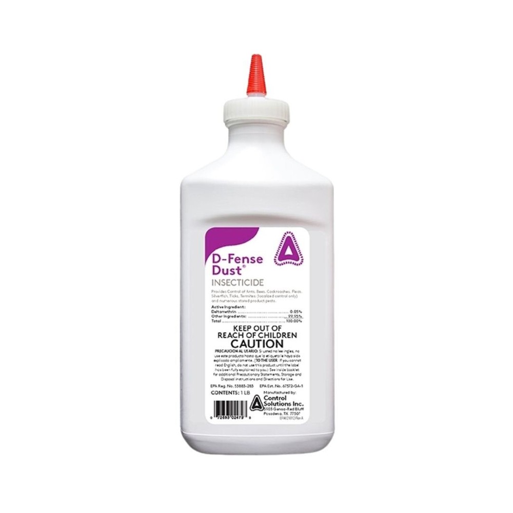 D-fense Dust 1 LB Pest INSECTICIDE Control Scorpions Fleas Bedbugs silverfish