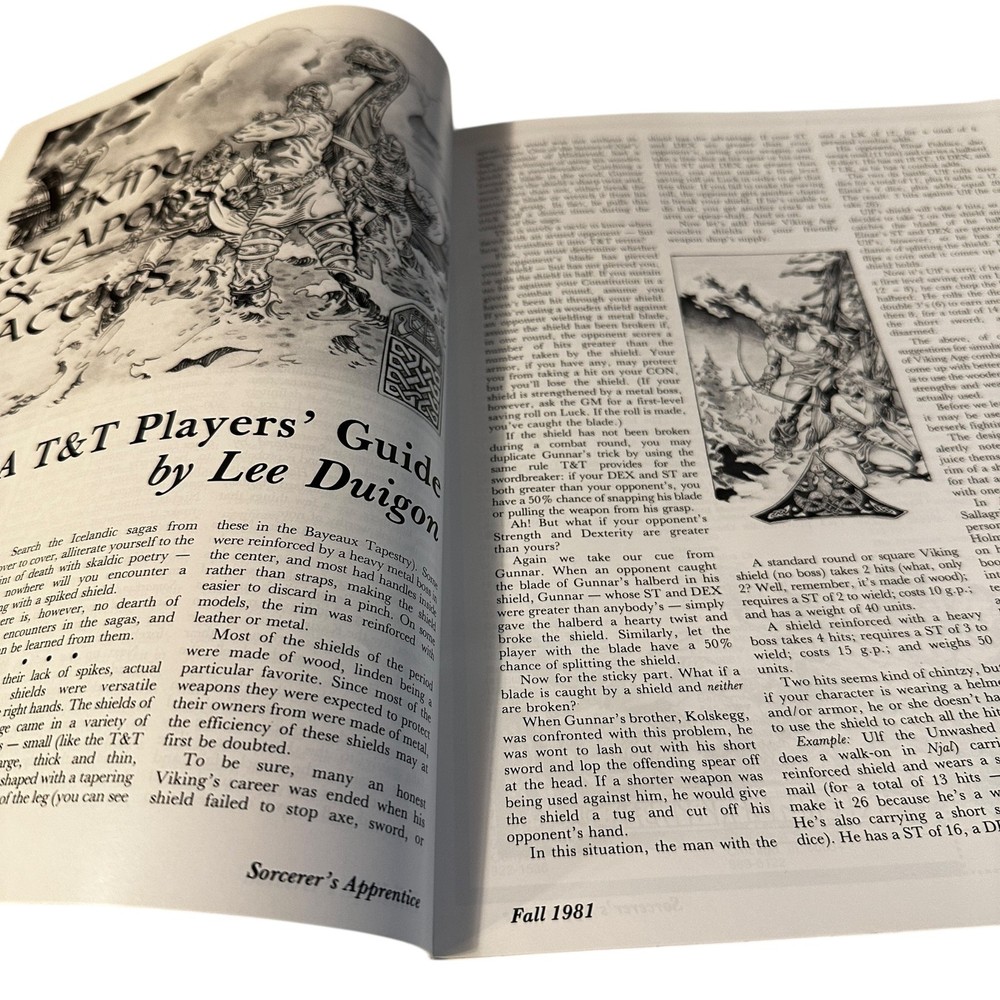 Sorcerers Apprentice Magazine Issue 12 Fall 1981