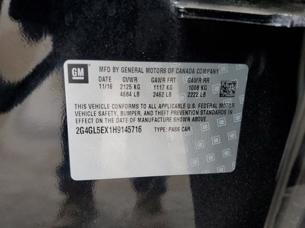 CONTROL PANEL OEM 16-17 BUICK REGAL 1YR WRNTY