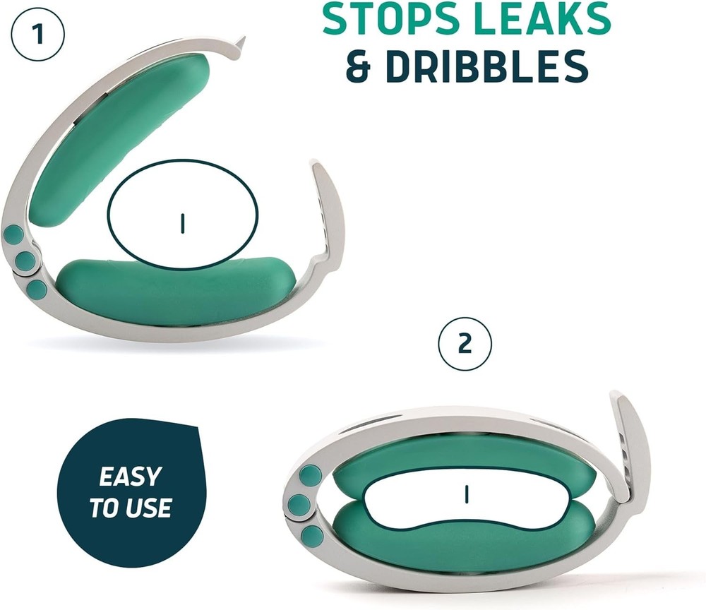 Confidence Clamp by Lunderg - Comfortable Urinary Incontinence with 3...