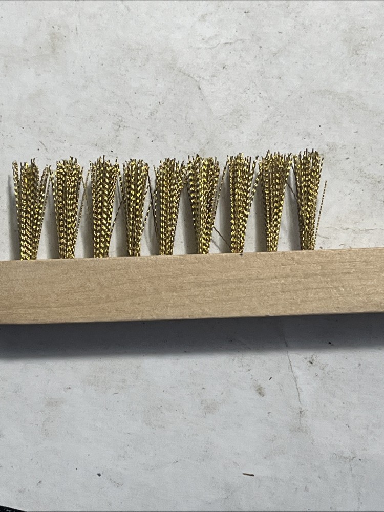(20) Brass Bristled Wire Brushes