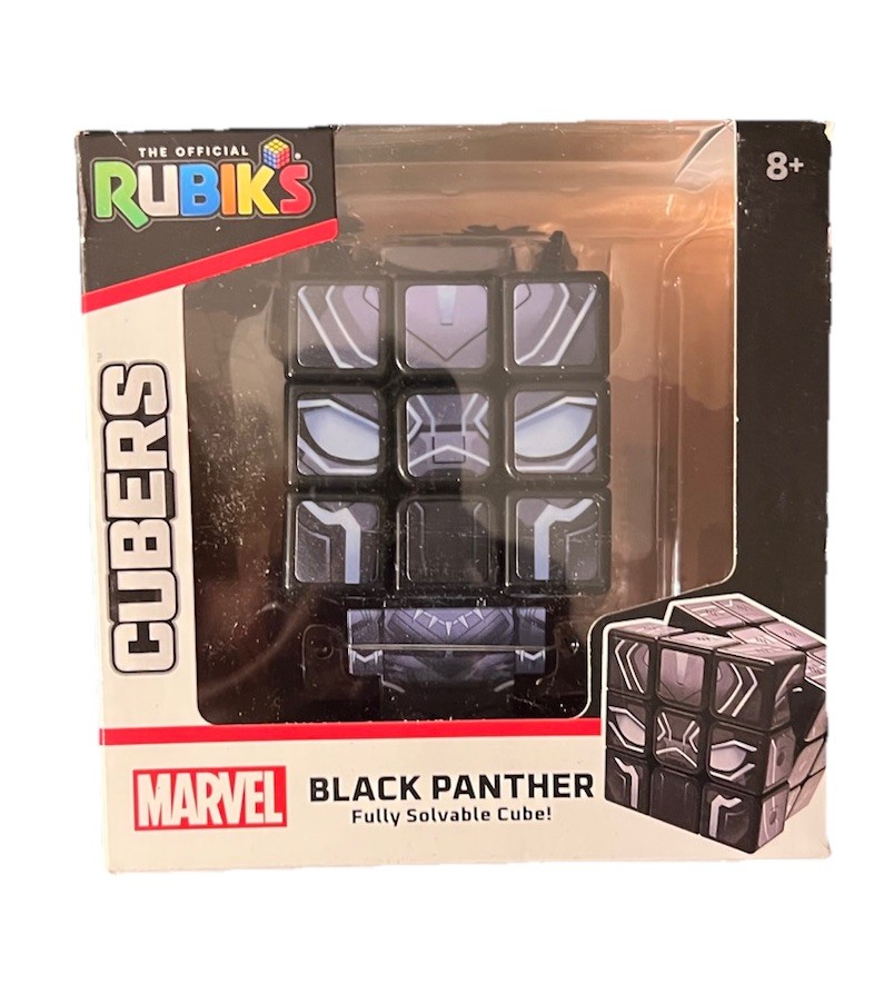 Rubik’s Cube Black Panther Cuber New
