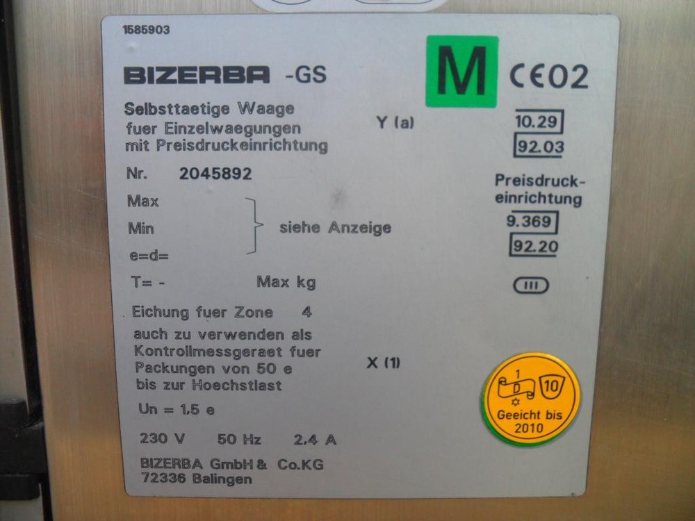 BIZERBA-GS 1234 7555933284