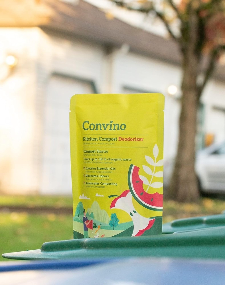 Composting Made Easy: 4 Pack Compost Starter & Deodorizer for Indoor/Outdoor