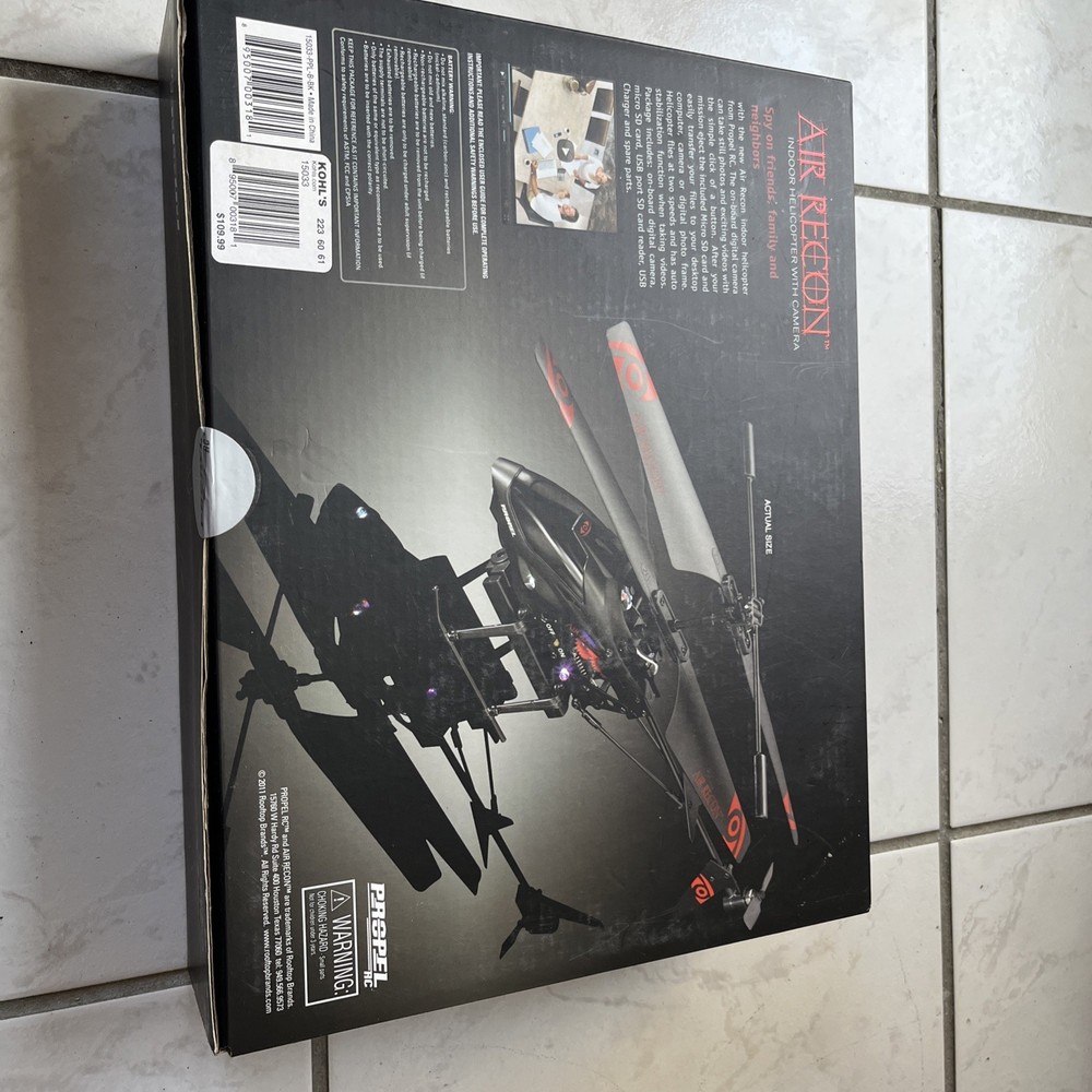 Propel Air Recon RC Helicopter - Full Bundle