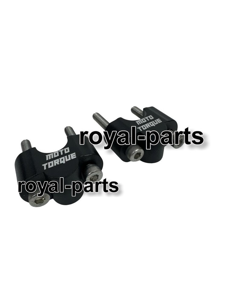 HANDLEBAR RISER BLACK FIT FOR ROYAL ENFIELD BEAR 650