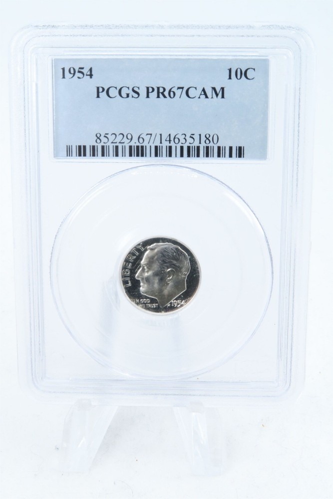 1954-P PCGS PR67CAM Roosevelt Dime Proof 10C