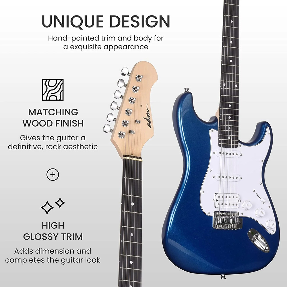 Beginner Electric Guitar Complete Kit with Portable Amp