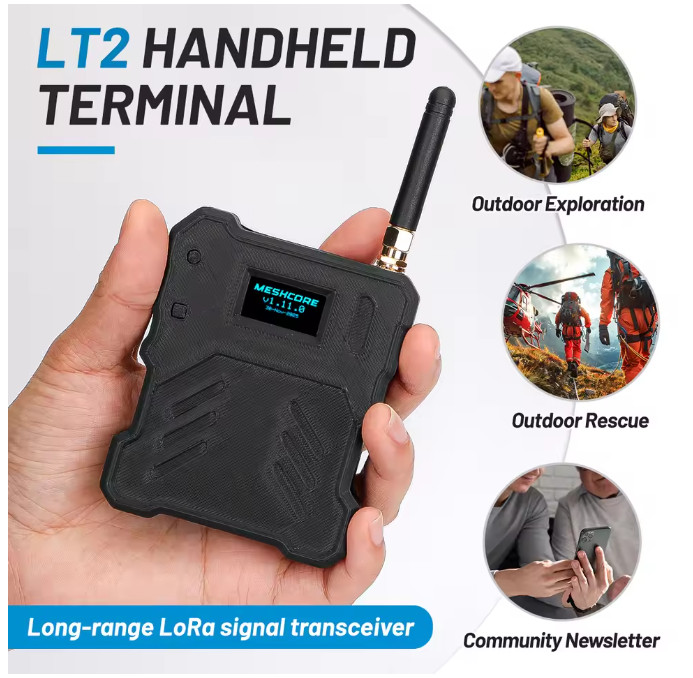 LT2 Mesh Pocket Tracker Node Heltec V3 ESP32 LoRa 32 Meshtastic&Meshcore