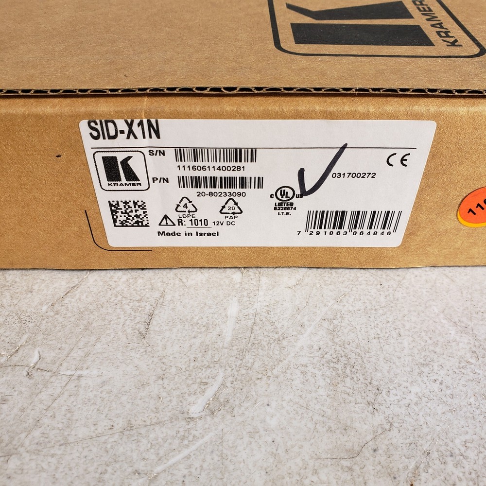 Kramer SID-X1N HDMI DP DVI VGA Auto switcher cat5 extender TX & RX HD