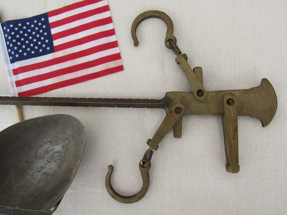 Antique Brass Hanging Balance Scale