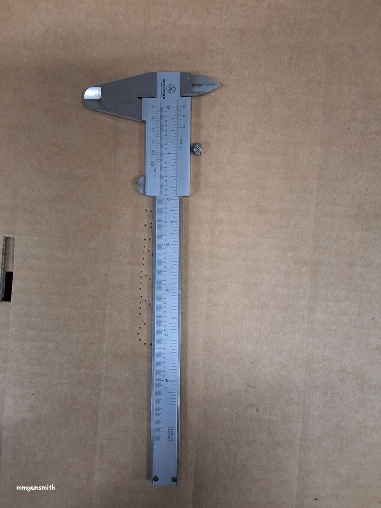 Mitutoyo .001" vernier caliper. SS