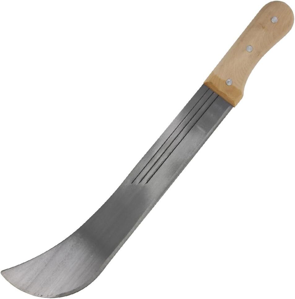 HUNTING SURVIVAL FULL TANG MACHETE KNIFE CARIBBEAN PANGA CARBON STEEL CAMPING