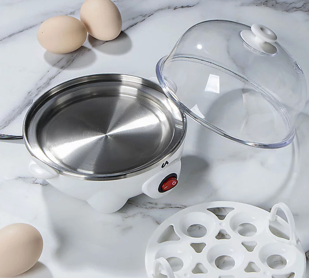 Uber Appliances Deluxe Rapid Egg Cooker Systems -White