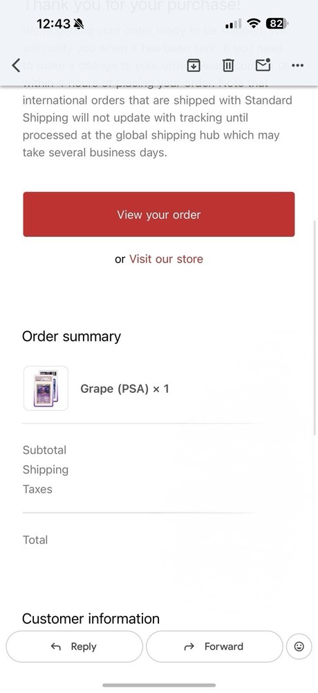 Graded Guard Grape ✅ PSA - PRESALE CONFIRMED ✅