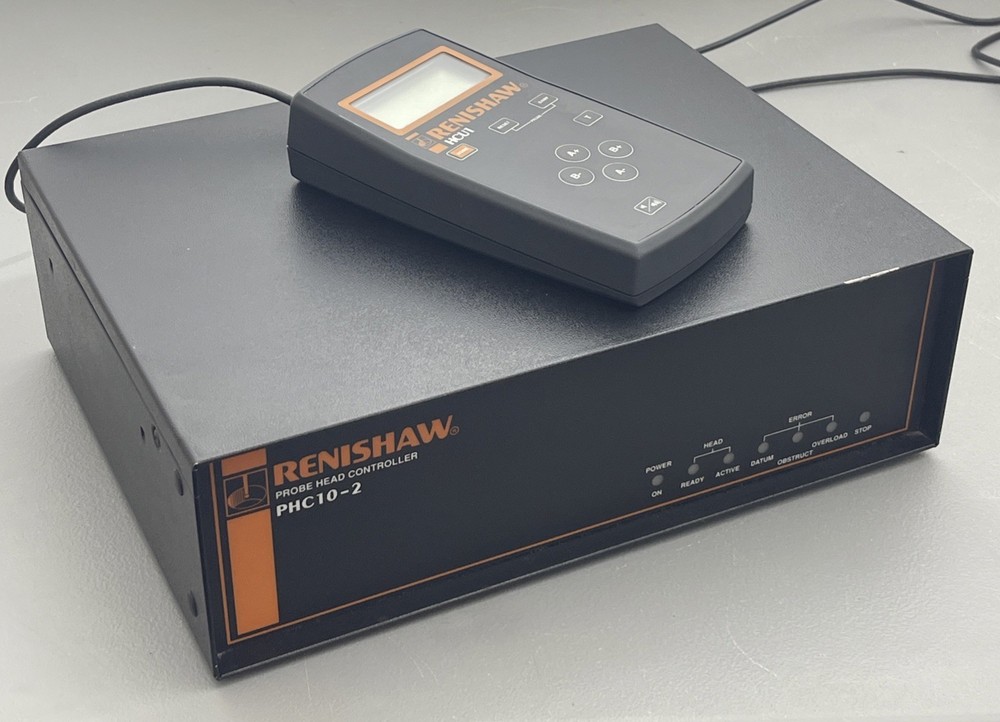 Renishaw PHC10-2 Probe Head Controller w/ HCU1 Pocket Terminal Controller