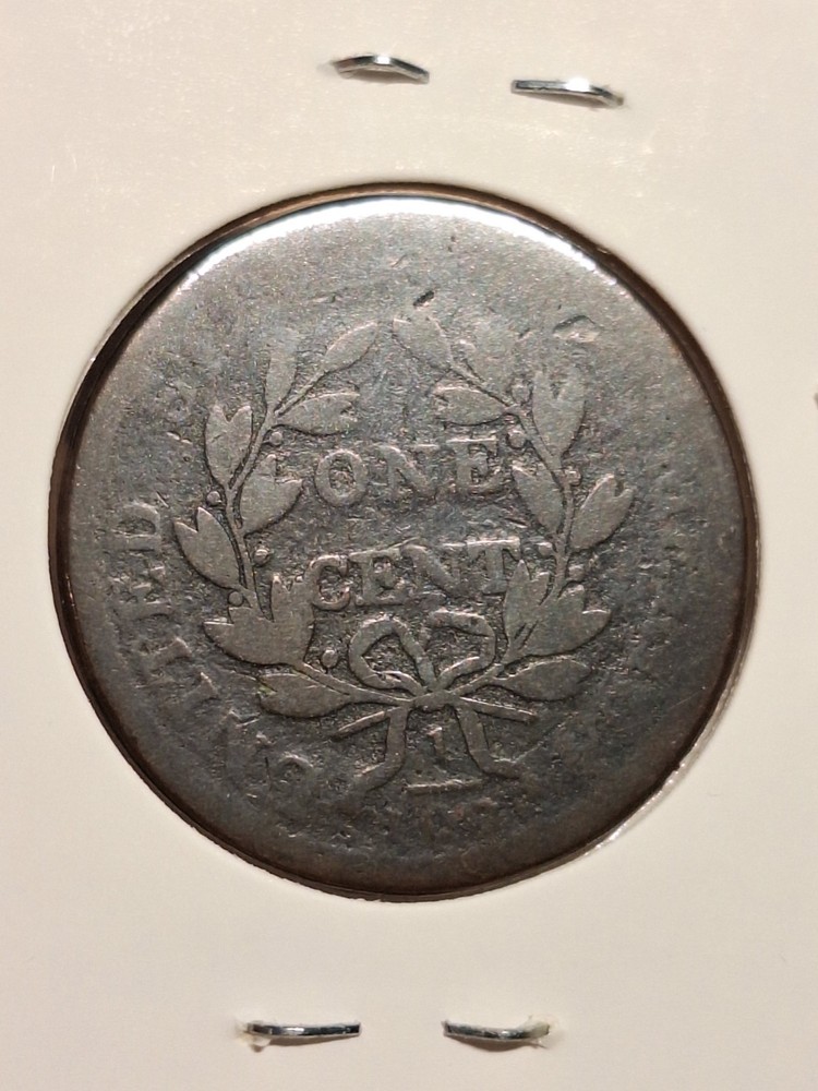 1805 Draped Bust Large Cent Worn Nicely Circulated Brown