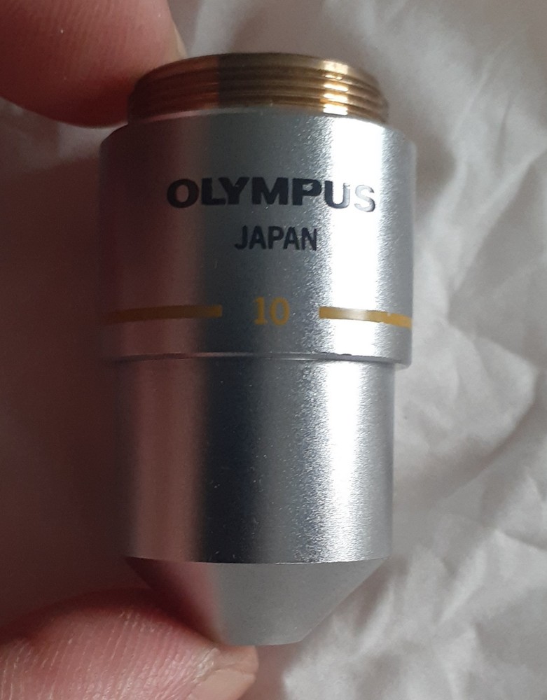Olympus 100 E A100 1.25 Oil 160/~ Microscope Objective Lens