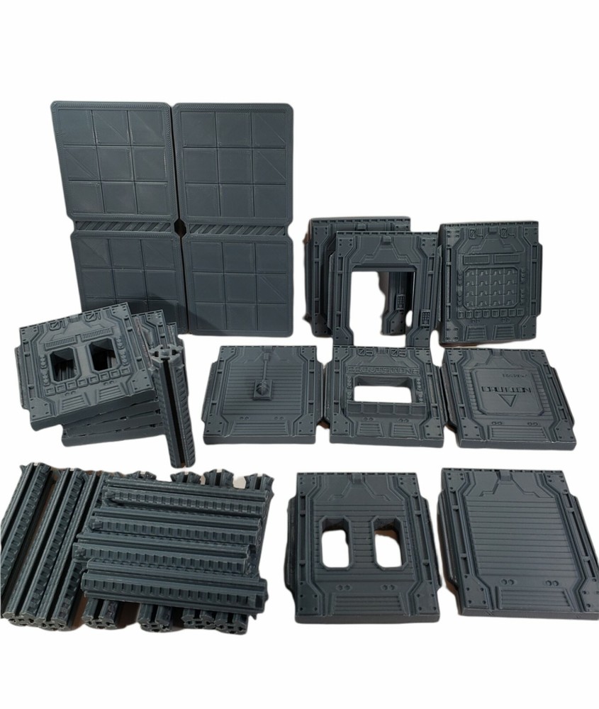 Terrain Collapsible Stackable Building ruins
