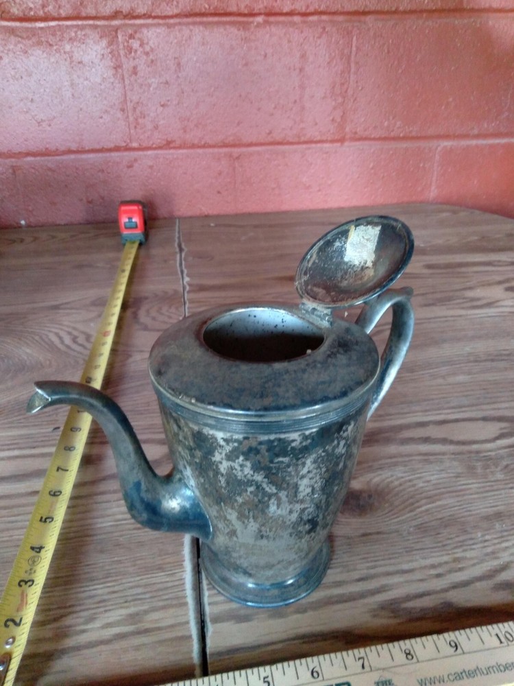 Oneida Community Par Plate Tea Pot