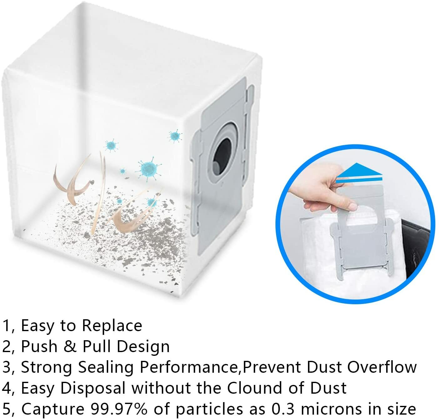 Replacement Parts Accessories for iRobot Roomba j7 i7 i6 i8 i3 i4 i1 i5 e5 e6