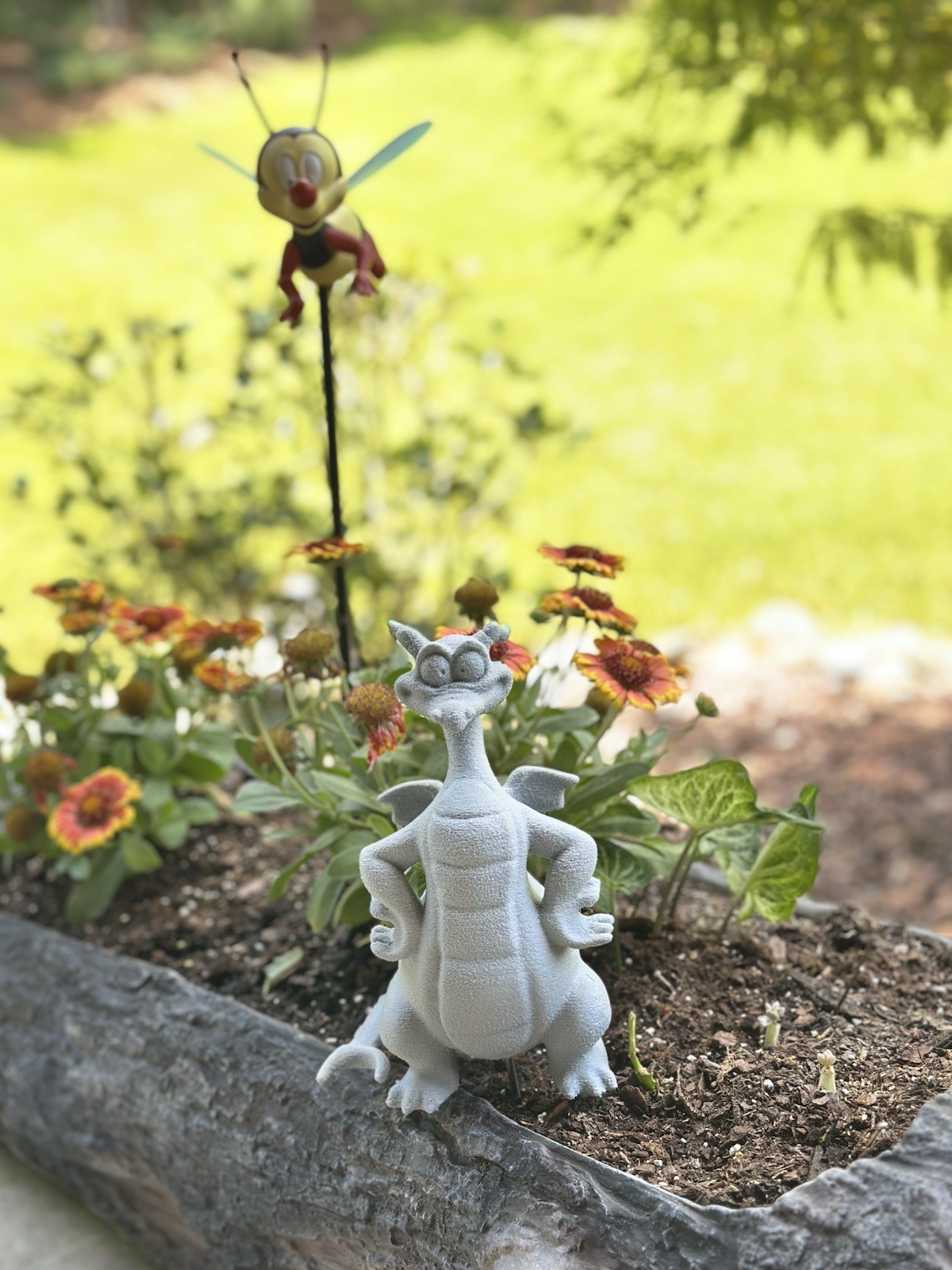 FIGMENT Disney Garden Statue Flower Decor Festival Epcot Parks Outdoor Gift