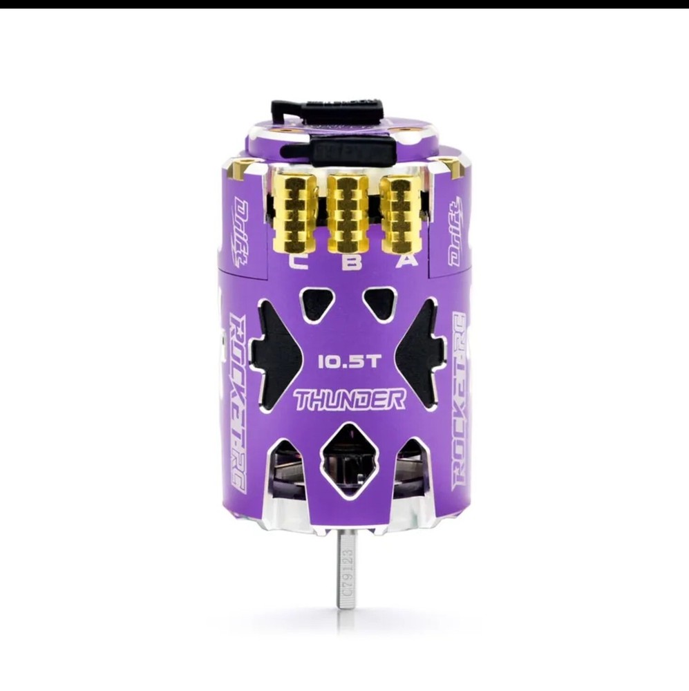 Rocket Rc Drift Brushless Sensored Combo Turbo & Boost Programmer Include purple