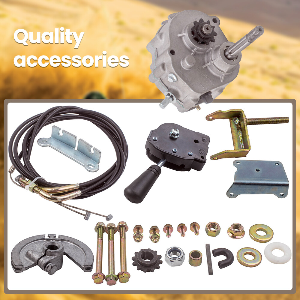 Go Kart Forward Reverse Gear box Set For 2HP-14HP Engine Transmission 5/8 inch