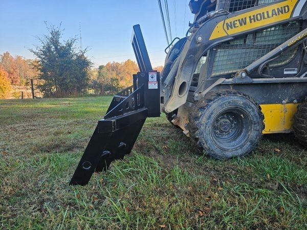 96" Severe Duty Root Rake/skidsteer/tractor Universal Hookup