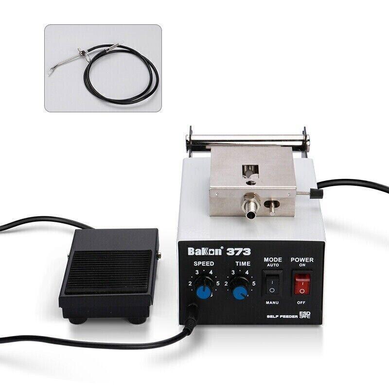 Full Automatic Tin Machine Solder Feeder Soldering Iron Welding Table 220V.