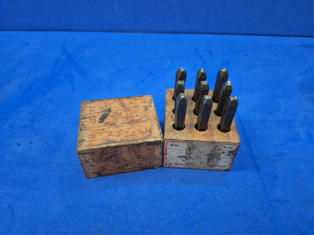 Boker 1/8" Number Stamp Set