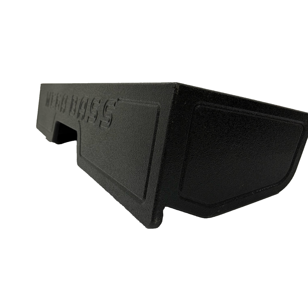 Sub Woofer Box Chevy Silverado 99-06 Ext Cab 2x12 Woofers Down Fire