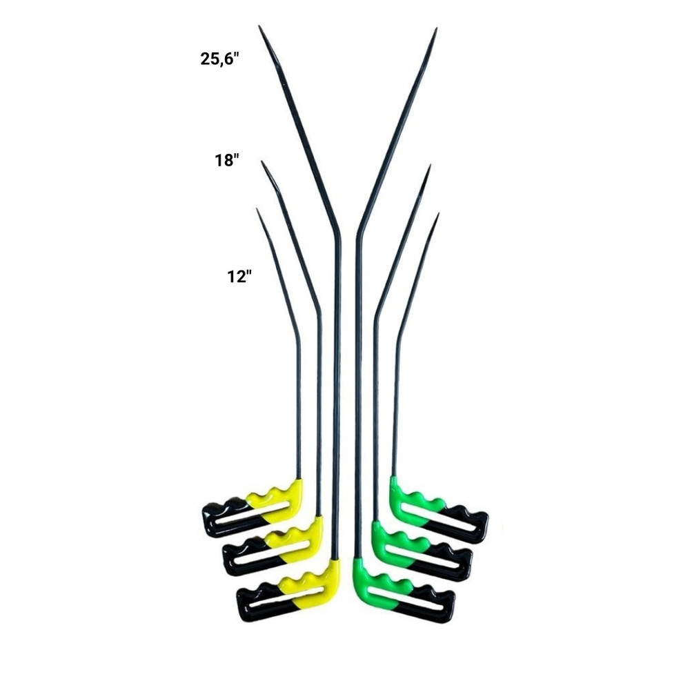 TrAuto PDR Tools Ulubey Set - 6 Pieces Special Angle Rods