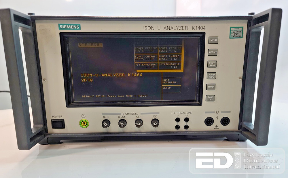 Siemens ISDN U Analyzer K1404 Compact Measuring Device