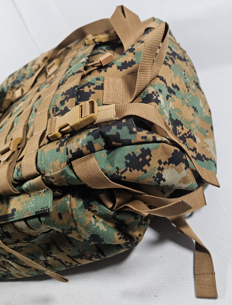 Modular Rucksack Multi-Terrain Camouflage 120L Tactical Backpack MOLLE Marpat
