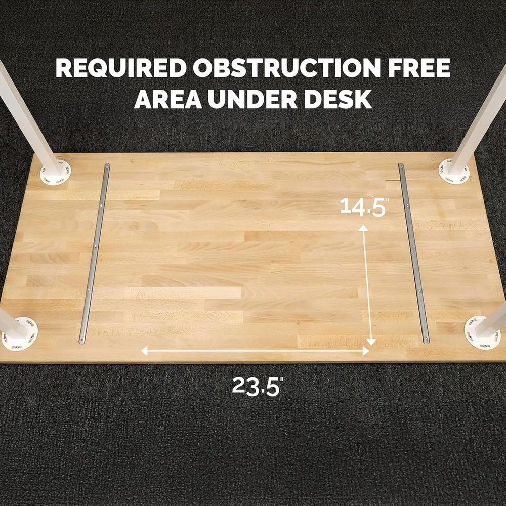 Adjustable Underdesk Keyboard Tray - Black/Silver