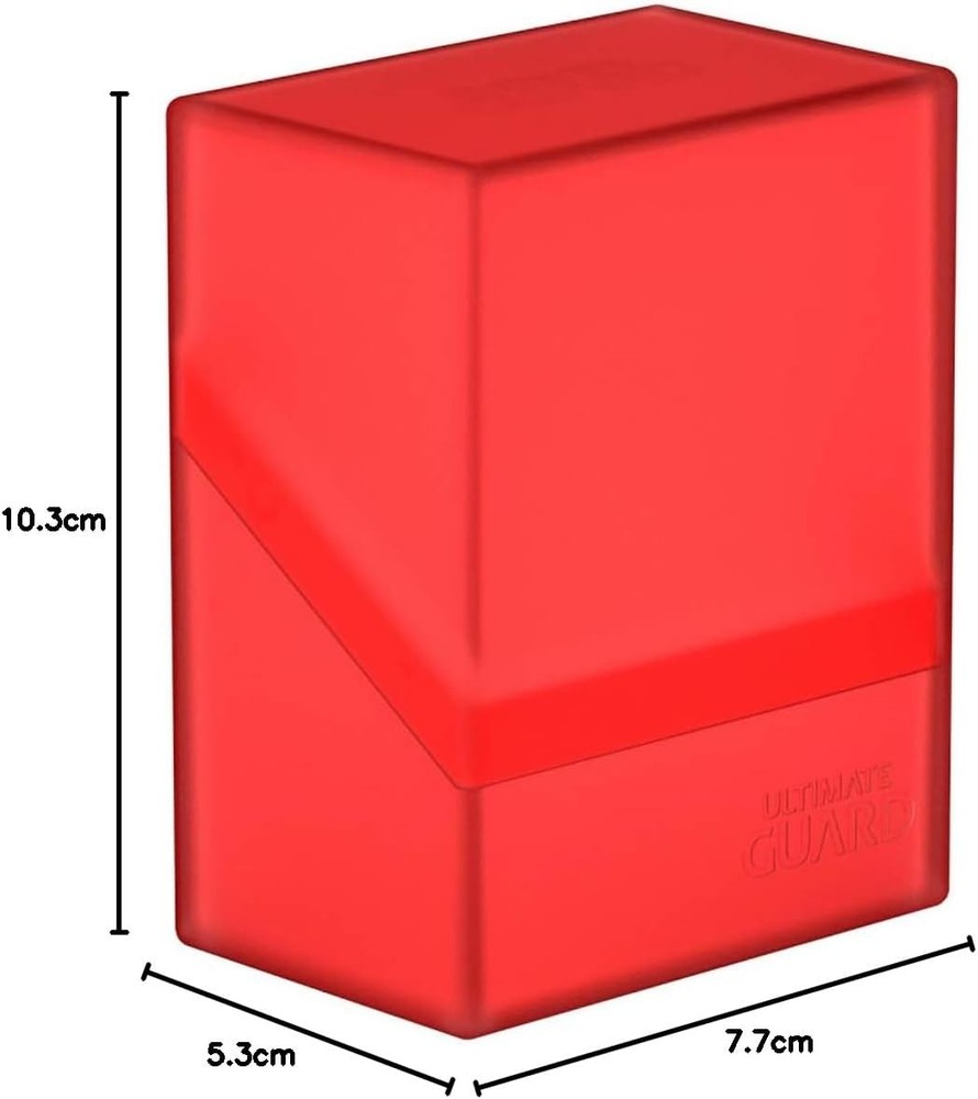 Ultimate Guard Boulder™ Deck Case 60+ Standard Size Ruby